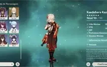 Conta com raiden c2 e kazura ar55