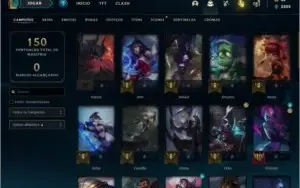 CONTA LOL PLATINA 1 (MMR BOM) - LEAGUE OF LEGENDS