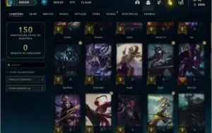 CONTA LOL PLATINA 1 (MMR BOM) - LEAGUE OF LEGENDS