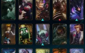 Conta LoL Full champs com 200 skins