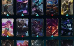 Conta LoL Full champs com 200 skins