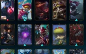 Conta LoL Full champs com 200 skins