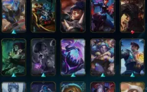 Conta LoL Full champs com 200 skins