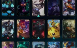 Conta LoL Full champs com 200 skins