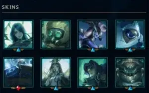CONTA 2O12: 200 SKINS/TODOS OS CHAMPS/DIAMANTE 3