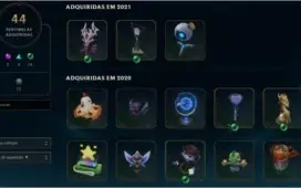 CONTA 2O12: 200 SKINS/TODOS OS CHAMPS/DIAMANTE 3