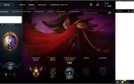 Conta Lol  61 Campeões/34 skins  - 3 Lendárias - Ouro 4