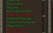 Conta OSRS 1287 Total Level - 146 Quest Points