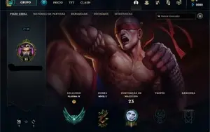 SMURF PLATINA 4 (OTIMO MMR) 4 SKINS 25 CHAMPS LEVEL 35