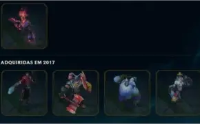 Conta LOL Platina3 80 Skins 110 Champs