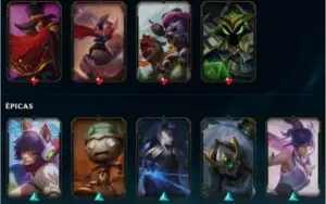Conta LOL Platina3 80 Skins 110 Champs