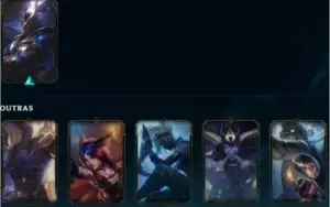 Conta LOL Platina3 80 Skins 110 Champs