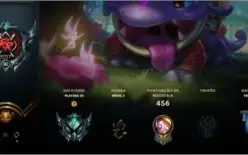 Conta LOL Platina3 80 Skins 110 Champs