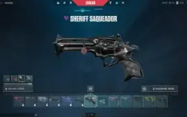 Conta de Valorant Level - 264 com várias skins