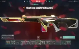 Conta de Valorant Level - 264 com várias skins