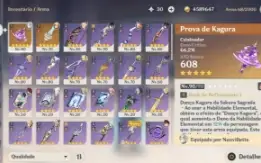 🔥 GENSHIN IMPACT ACCOUNT - AR 55 (WITH FURINA/NEUVILLETTE)