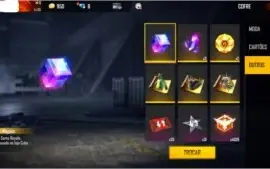 CONTA FREE FIRE COM OS PRIMEIROS PASSES