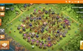 conta clash of clans CV 10 full recém CV 11