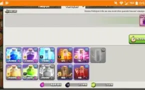 conta clash of clans CV 10 full recém CV 11