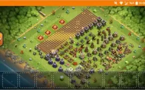 conta clash of clans CV 10 full recém CV 11