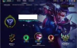 Conta de League of Legends