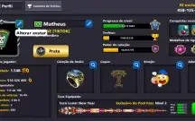 Conta De 8 Ball Pool Com 500M De Ficha No Preço
