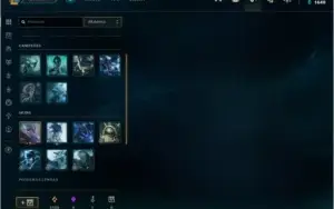 CONTA LVL 37 COM 30CHAMP E 13SKINS