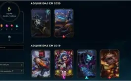 CONTA LVL 37 COM 30CHAMP E 13SKINS