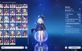 Conta Genshin+Honkai star