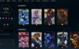 Conta League of Legends Full Acesso - 79 Champs e 156 Skins
