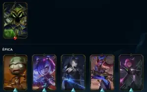 Conta League of Legends Full Acesso - 79 Champs e 156 Skins