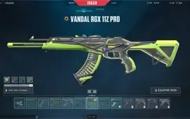 Conta valorant full acesso e já foi imortal 2, muitas skins