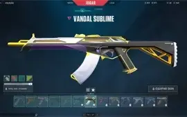 Conta valorant full acesso e já foi imortal 2, muitas skins