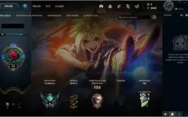 Conta LoL - Platina IV, 9 skins 2 lendárias, 34 campeões.