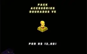 (ÚLTIMO) Pack acessórios dourados v5