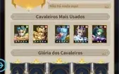 Conta saint Seiya legend of justice