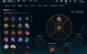 Conta Diamante 4 com 40 Champs e 8 Skins + 4 Fragmentos