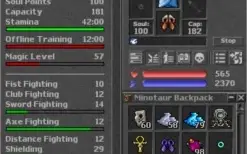 Chars Tibia Knight Lvl 115 E Druid 84 + Soft Boots - Xantera