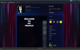 Conta Steam 7 anos de serviço com 9 medalhas no CSGO.