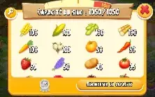 Fazenda LVL 44 | Celeiro 2.150 | Silo 1.050 | 2.500.000 🌽