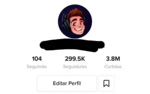 Vendo conta TikTok 300k+