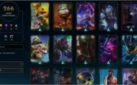 Conta com todos os campeões (P4 s11 G4 s12) (mmr de platina)