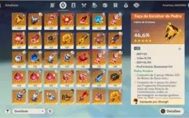 AR 55 6 CHARS 5★ + 4 ARMAS 5★