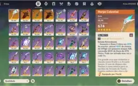 AR 55 6 CHARS 5★ + 4 ARMAS 5★