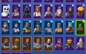 Vendo conta Fortnite temporada 5 a 7