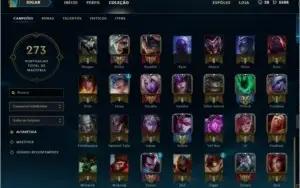 Conta League Of legends Platina 2