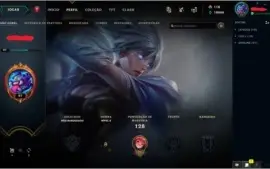CONTA SMURF UNRANKED COM BASTANTE CHAMPS E ALGUMAS SKINS