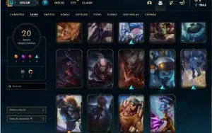 Conta de lol smurf Diamante 3