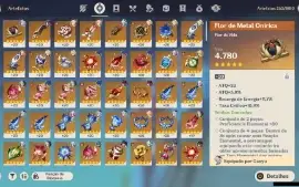 GENSHIN IMPACT - AR54, 16T5⭐Ganyu + Bis, Cyno + Bis,Hutao...