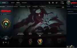 CONTA UNRANKED LOL 2 SKINS